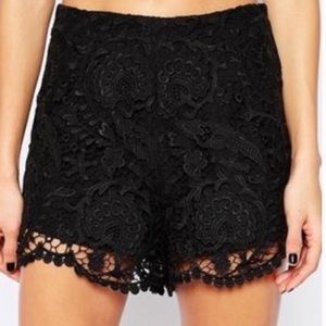 Stone cold fox lace shorts